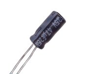 Electrolytic capacitor 47µF 25V 105°C