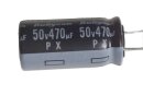 Kondensator 470µF/50V 50PX470MEFCCA10X20 TMH-75