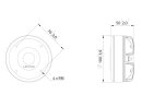 Lavoce DF10.171M 1" Kompressionstreiber, Ferrit