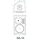 Synq Audio SA-10, 380 Watt, aktiv, DSP