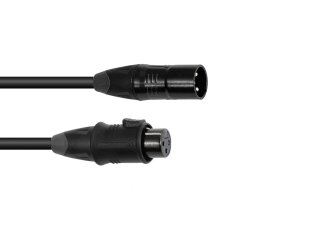 Eurolite DMX cable EC-1 IP65 3pin 15m bk