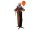 Halloween Figur Clown mit Luftballon, animiert, 166cm