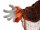 Halloween Figur Clown mit Luftballon, animiert, 166cm