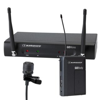 Audiophony Pack GO-Lava-F5, Funkmikrofon Set, UHF, mit Taschensender und Lavalier-Mikrofon
