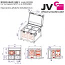 JV-Case Moving Head Case 9, Case für 4x Explorer Spot oder Intruder
