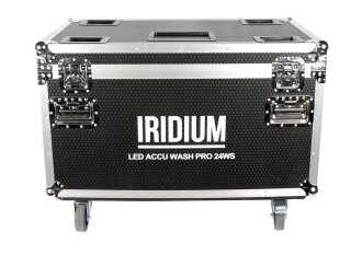 Iridium Tour Case 4in1 m. Ladefunktion für LED Wash Pro 24WS