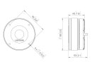 Lavoce DF10.14-16 1 Zoll Kompressionstreiber, Ferrit