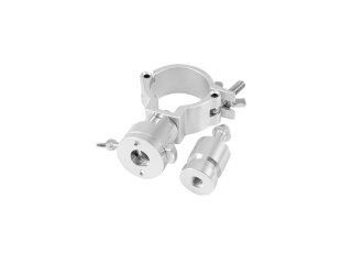 Eurolite TPZ-1 Clamp with TV-pin silver