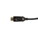 DAP-Audio gepanzertes HDMI 2.1 AOC 8K Glasfaserkabel, vergoldet, 15m