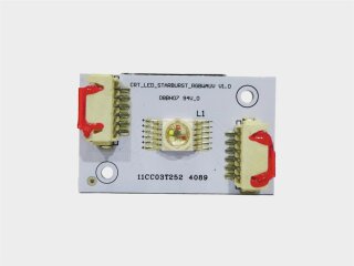 Pcb (LED) LED B-40 HCL MK2 (CRT_LED_STARBURST_RGBWAUV V1.0)