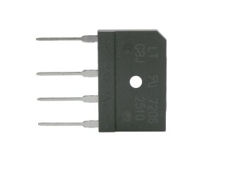 GBJ2510 Bridge rectifier 25A - 1000V 1-phase rectifier bridge