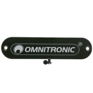 OMNITRONIC Omnitronic logo plate with screws for TRM-222