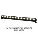 ADJ UBL12H, LED-Bar. 12x 20 Watt RGBAL+UV-LED, 1m