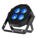 Eliminator MEGA HEX L PAR, 4x 20 Watt RGBAL+UV-LED, DMX, 17 Grad Abstrahlwinkel