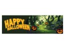Halloween Banner, Geisterwald, 300x90cm