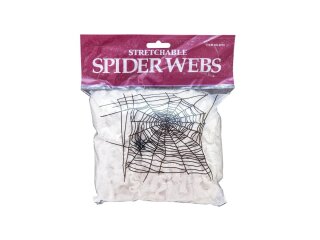 Halloween spider web white 50g