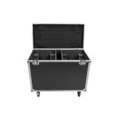 Roadinger Flightcase 2x IP TMH-H760 with wheels