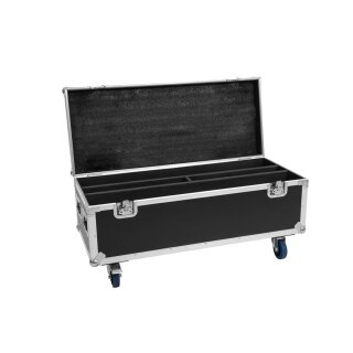 Roadinger Flightcase 2x LED TMH Bar-S120 mit Rollen