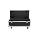 Roadinger Flightcase 2x LED TMH Bar-S120 mit Rollen