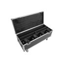 Roadinger Flightcase 2x LED TMH Bar-S120 with wheels