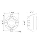 Lavoce DF10.101LE 1 Zoll Kompressionstreiber, Ferrit