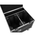 Roadinger Flightcase 2x EYE-1940 mit Rollen