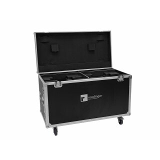 Roadinger Flightcase 2x DMH-640 mit Rollen