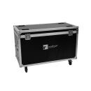 Roadinger Flightcase 2x DMH-640 with wheels