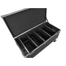 Roadinger Flightcase 4x AKKU Multiflood IP 18x10W RGBW Wash CRMX mit Ladefunktion