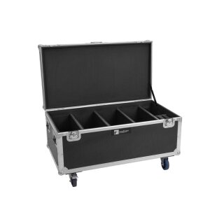 Roadinger Flightcase 4x Multiflood IP 18x10W RGBW Wash CRMX