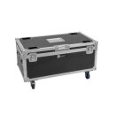 Roadinger Flightcase 4x Multiflood IP 18x10W RGBW Wash CRMX