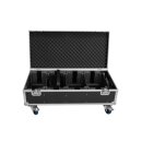 Roadinger Flightcase 4x PLL-576 CW/WW with wheels