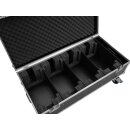 Roadinger Flightcase 4x PLL-576 CW/WW with wheels