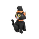 Halloween Aufblasbare Figur Katze, 122cm