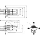 Briteq BT-Profile 6C20 Engine, LED-Profilscheinwerfer, 280 Watt LED, RGBALC, DMX, OHNE OPTIK