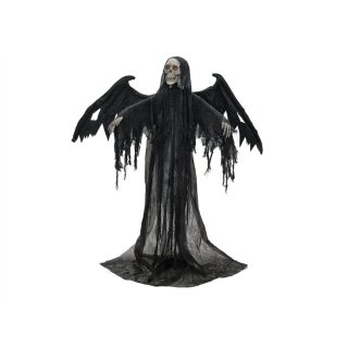 Halloween Black Angel, 175x100x66cm