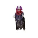 Halloween Figure Clown Robby, animated, 120cm