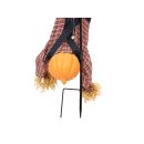 Halloween Ground Stake Figure Pumpkin Man Handstand, animated, 153cm