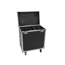 Roadinger Flightcase 2x TMH-S400 mit Rollen