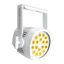 Briteq BT-Coloray 18FCR White (XLR3pin), 18x 8 Watt Outdoor-LED-Scheinwerfer, RGBW, 20 Grad Abstrahlwinkel