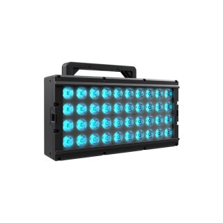 ADJ 40 Hex IP Panel, 40x 20 Watt RGBAL+UV LED, Aria X2, DMX, IP65