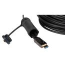 DAP-Audio gepanzertes HDMI 2.1 AOC 8K Glasfaserkabel, vergoldet, 100m