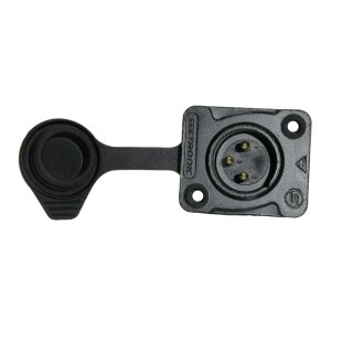 Panel Jack XLR 3-Pole IP65 F Multiflood Pro IP SMD RGBW Strobe/Wash