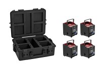 Eurolite Set 4x AKKU UP-4 QCL Spot QuickDMX MK2 + Plastic...