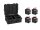 Eurolite Set 4x AKKU UP-4 QCL Spot QuickDMX MK2 + Kunststoffcase