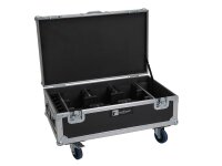 Roadinger Flightcase 6x AKKU UP-4 QCL Spot QuickDMX MK2...