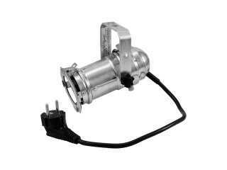 Eurolite PAR-16 Spot silber 230V für GU-10 Lampe