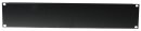 Omnitronic Front Panel Z-19U-shaped steel black 2U