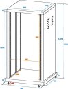 Roadinger Steel Rack SR-19, 36U